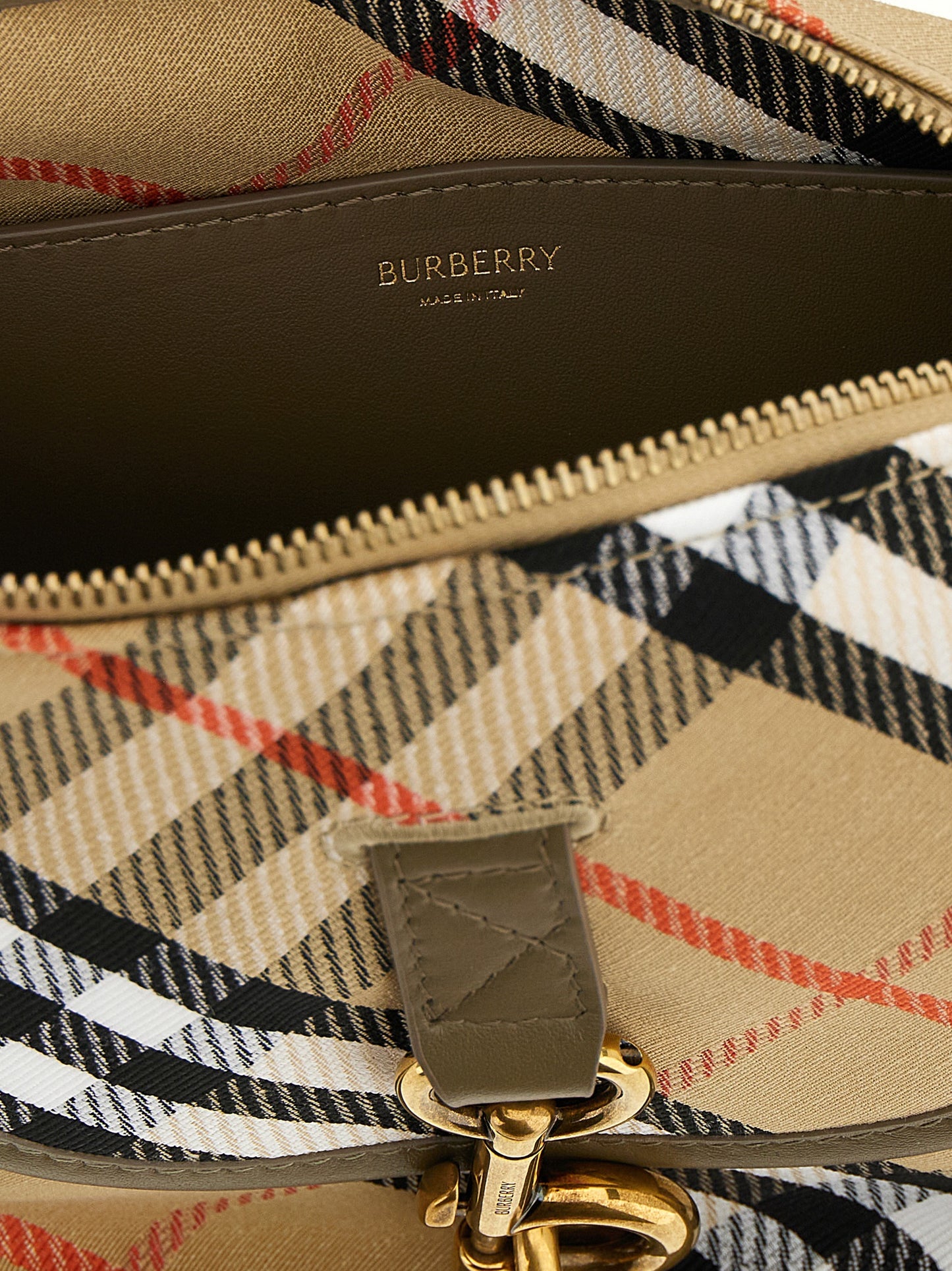 Burberry Multicolor 'B Clip' Mini Crossbody Bag Curated Luxury Accessories by Orvyn