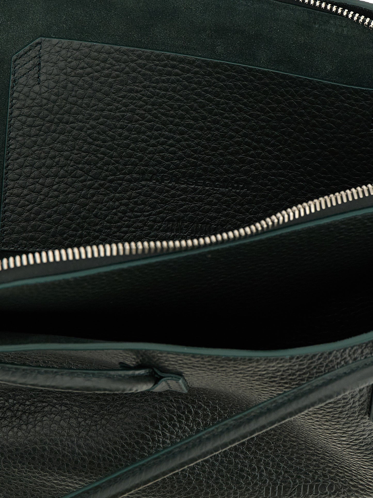 The Attico Bicolor 'La Passeggiata Medium' Medium Shoulder Bag Curated Luxury Accessories by Orvyn