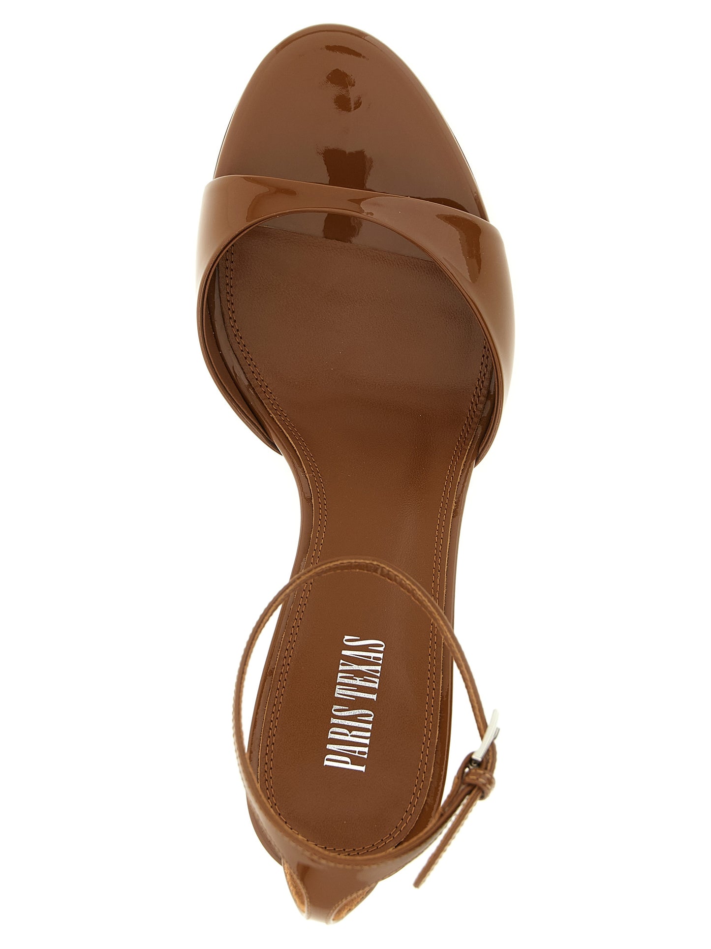 Paris Texas Brown 'Lidia' Sandals Curated Luxury Accessories by Orvyn