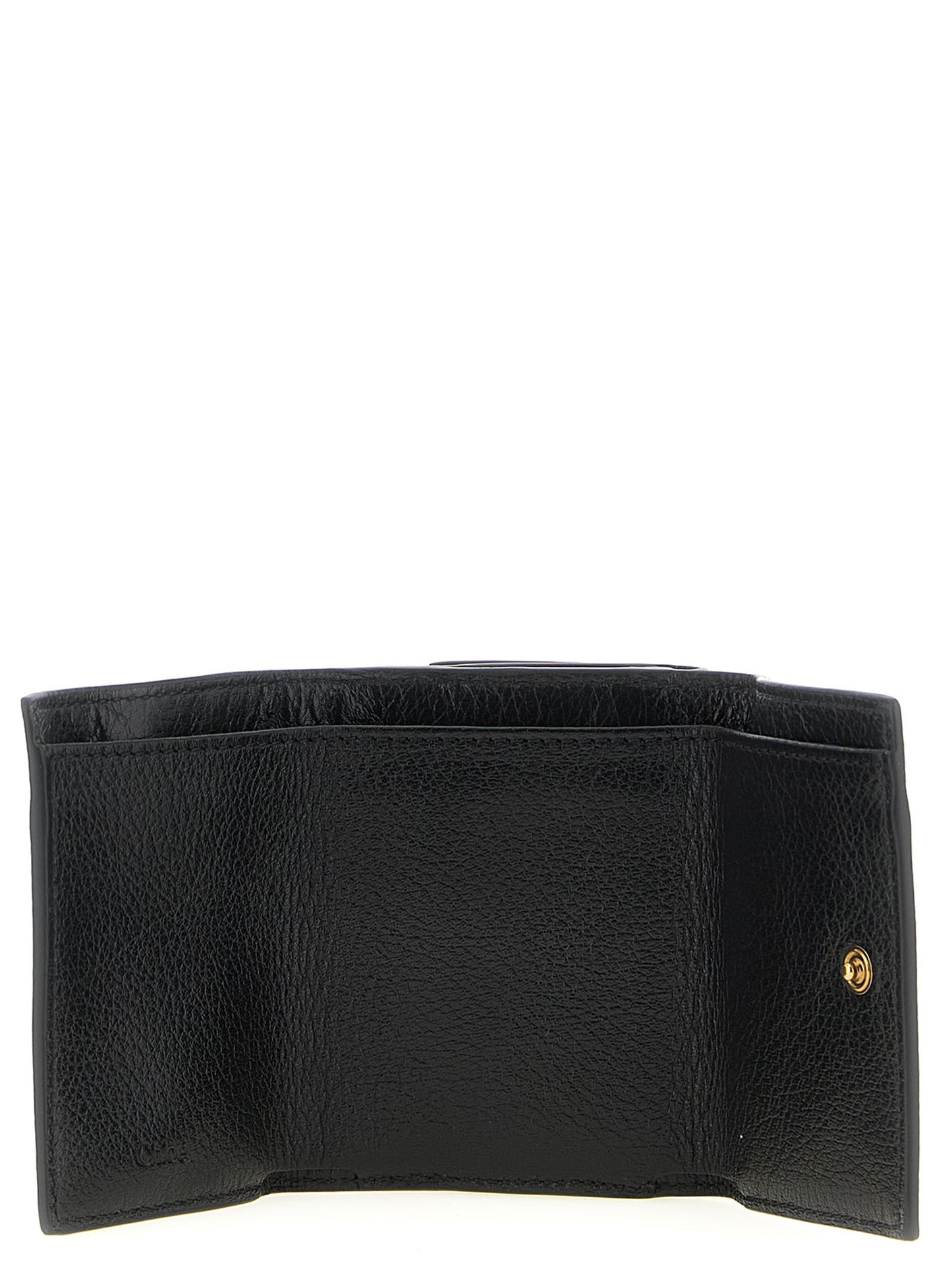 Chloé Black 'Paddington' Mini Wallet Curated Luxury Accessories by Orvyn