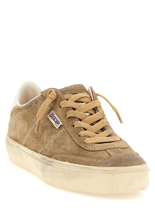 Golden Goose Brown Cowhide Low Top Sneakers Curated Luxury Accessories by Orvyn