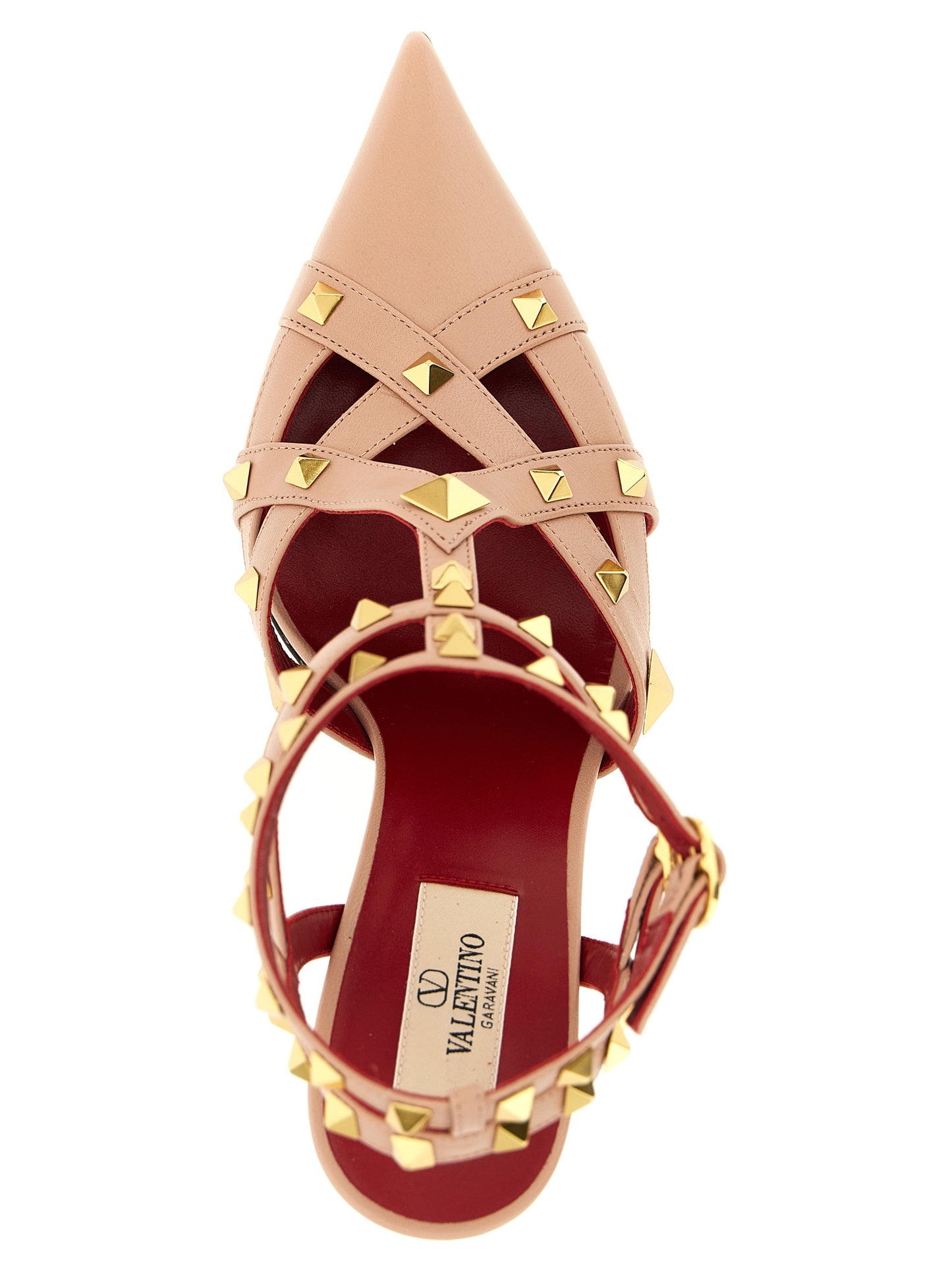 Valentino Garavani Multicolor 'Studdy' Pumps Curated Luxury Accessories by Orvyn