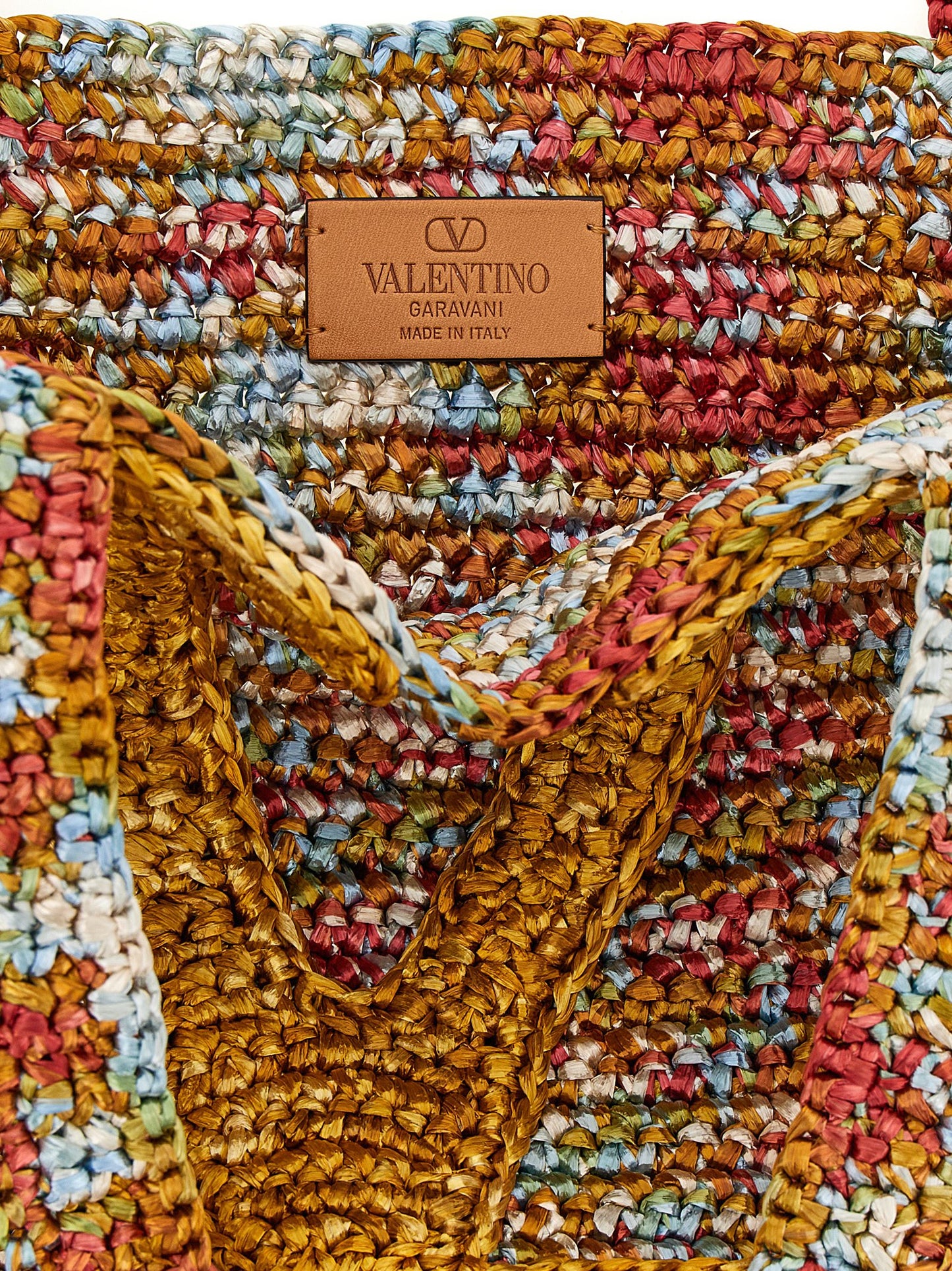 Valentino Garavani Multicolor 'Viva Superstar' Large Tote Bag Curated Luxury Accessories by Orvyn