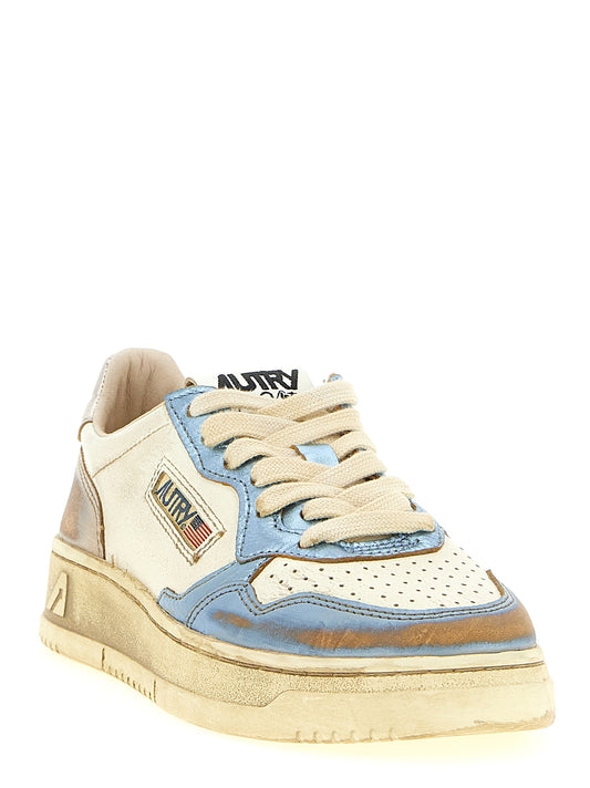 Autry Multicolor Bull Skin Low Top Sneakers Curated Luxury Accessories by Orvyn