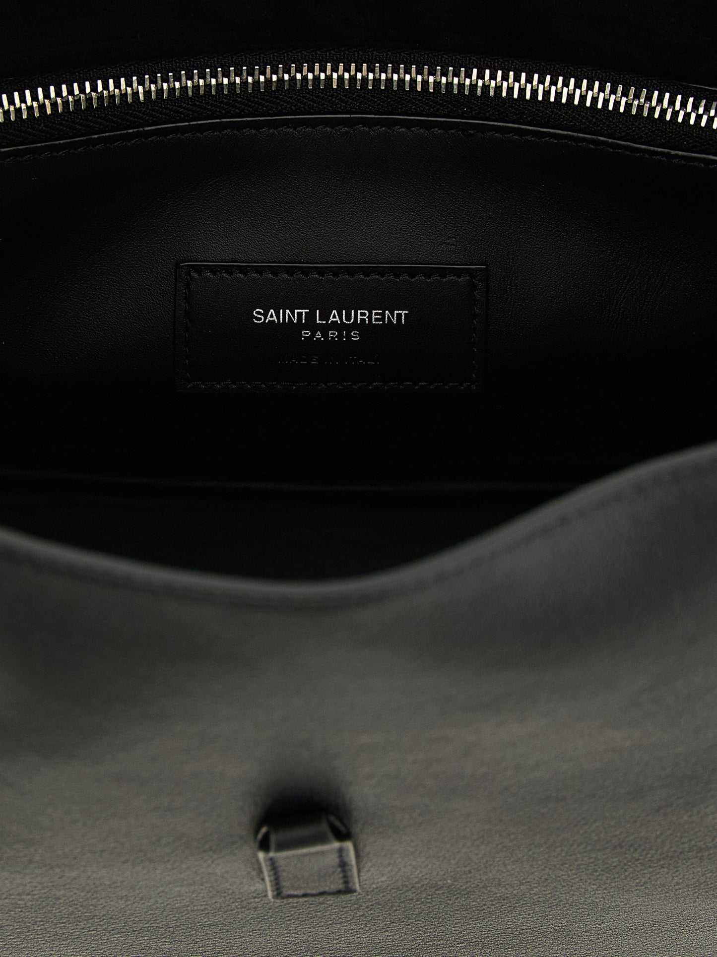 Saint Laurent Black 'Le 5 à 7' Micro Shoulder Bag schwarz