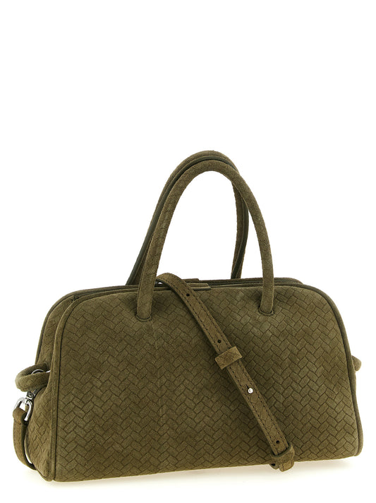 Jacquemus Bicolor 'Le Petit Turismo' Handbag Curated Luxury Accessories by Orvyn