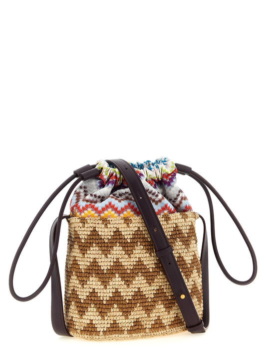 Missoni Multicolor 'Bucket' Crossbody Bag Curated Luxury Accessories by Orvyn