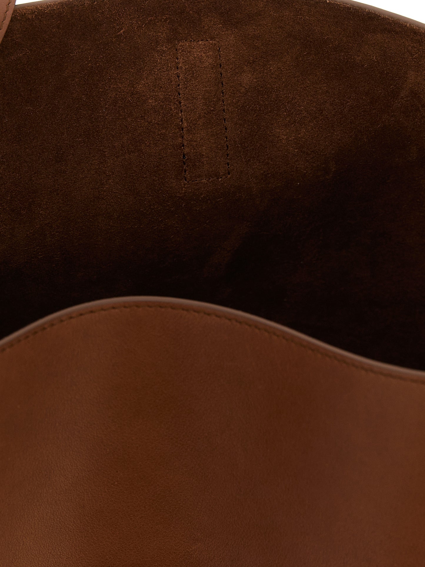Saint Laurent Brown 'Le 5 à 7' Large Shoulder Bag Curated Luxury Accessories by Orvyn