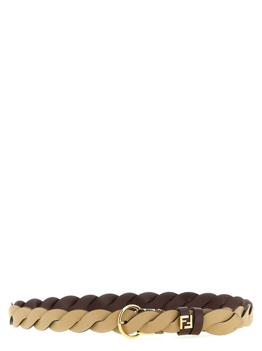 Fendi Multicolor Calfskin Regular Belt Curated Luxury Accessories by Orvyn