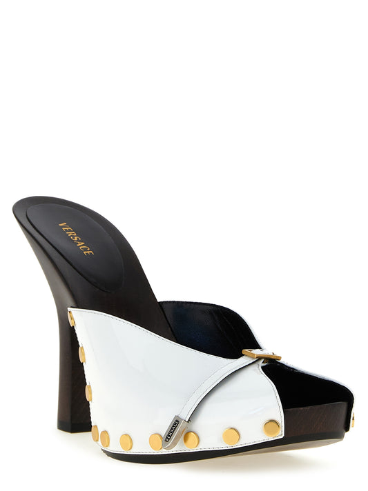 Versace Bicolor 'Sassi' Pumps multicolor