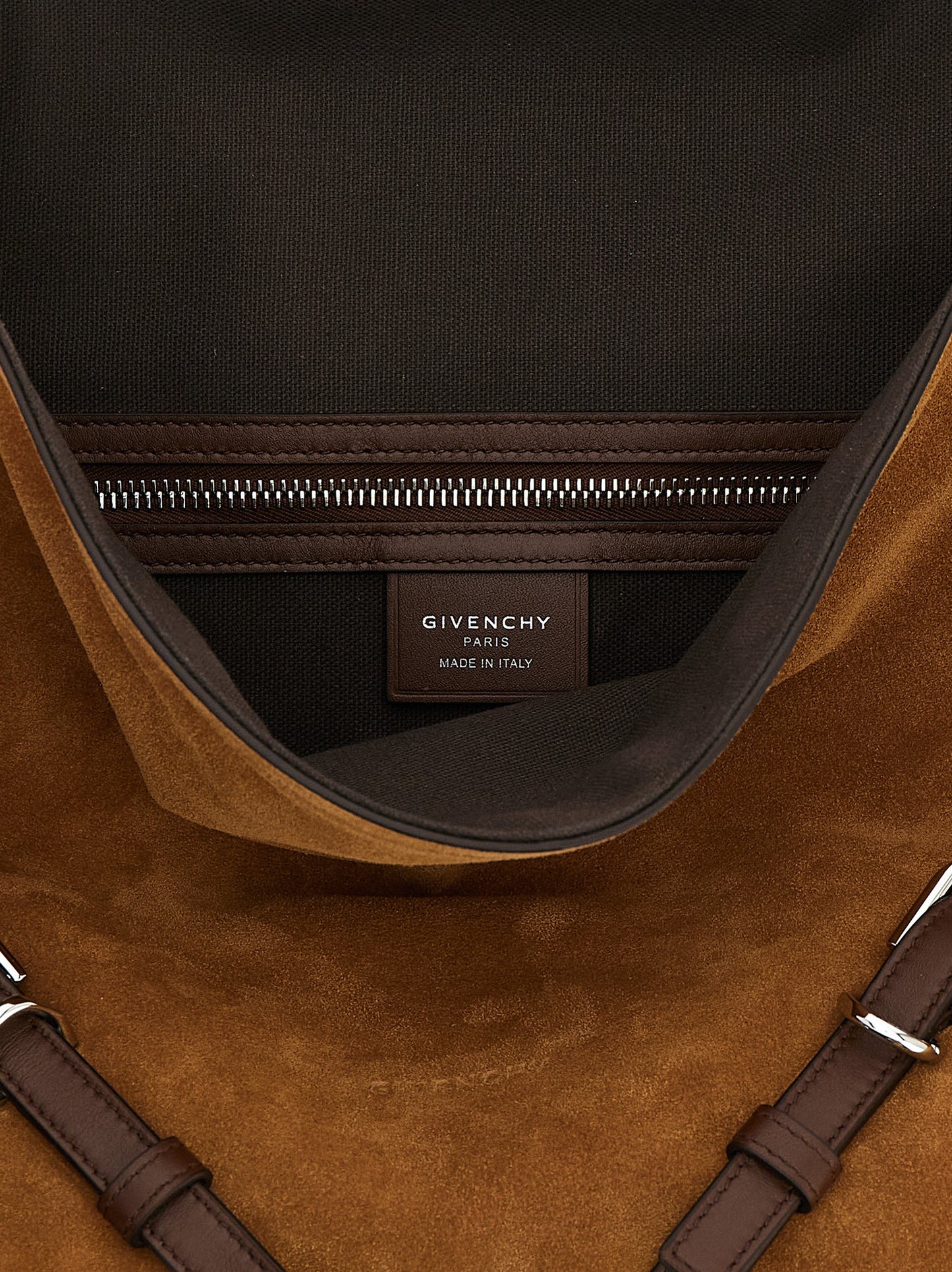 Givenchy Brown 'Voyou' Medium Shoulder Bag Curated Luxury Accessories by Orvyn