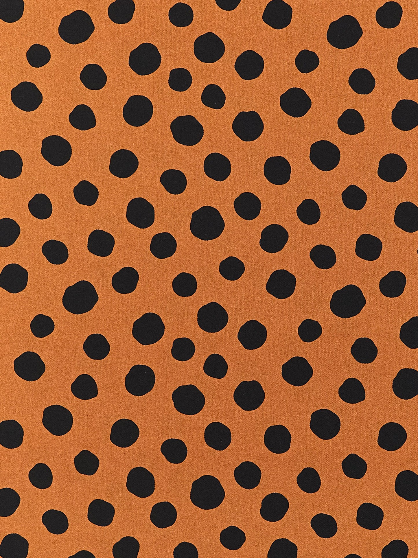 Valentino Garavani Brown 'Pois Dalmata' Scarf Curated Luxury Accessories by Orvyn