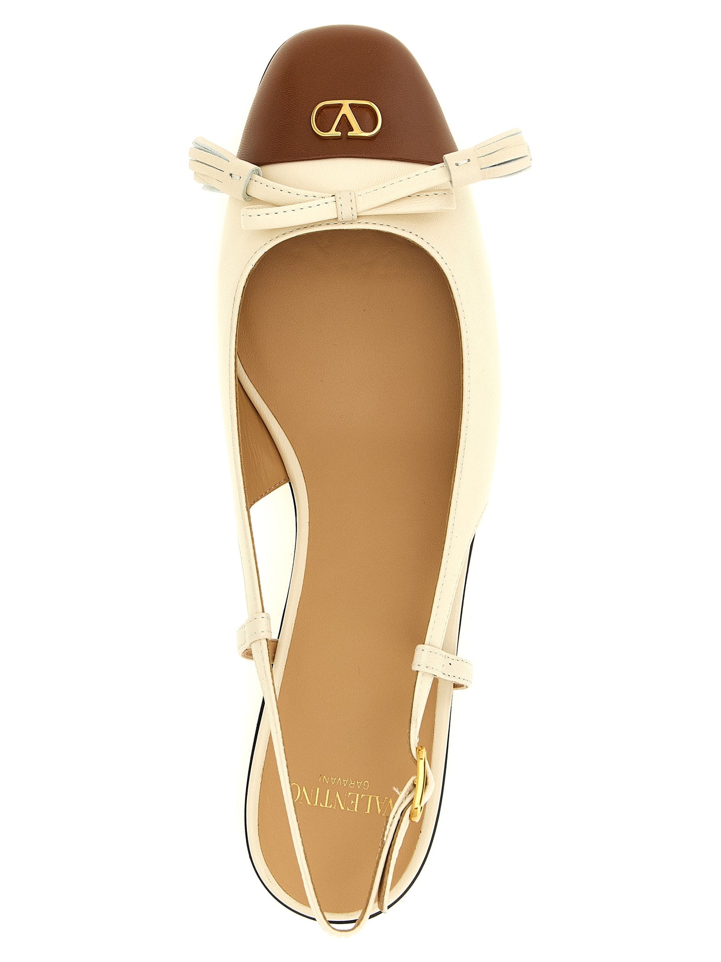 Valentino Garavani Black 'Valet Du Roi' Flats schwarz