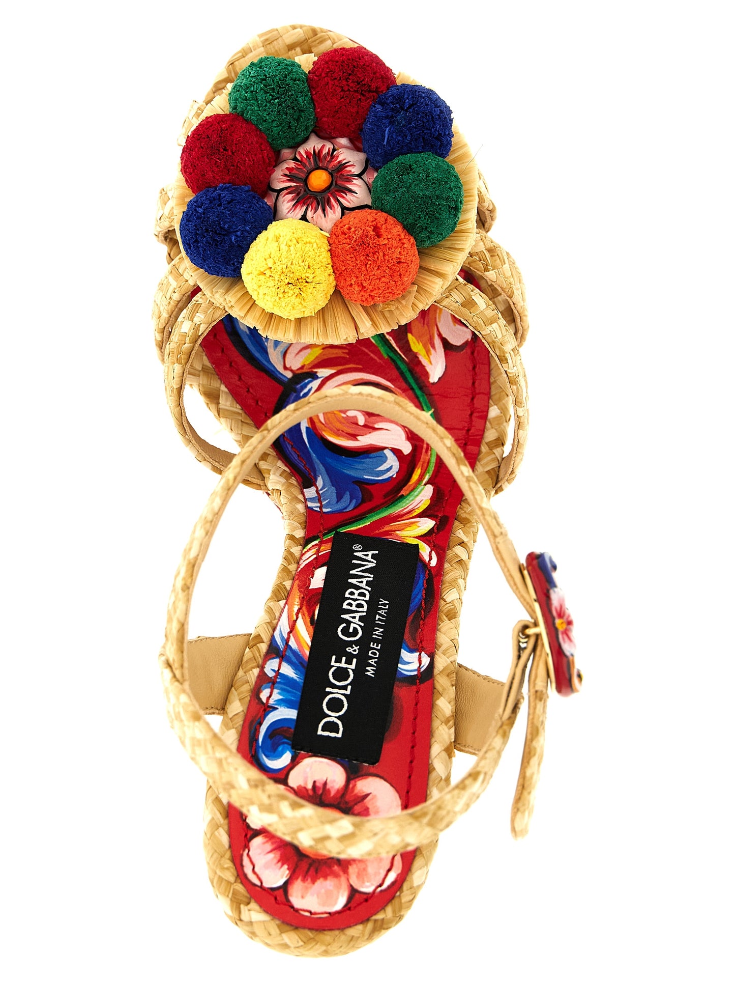 Dolce & Gabbana Multicolor 'Keira' Sandals