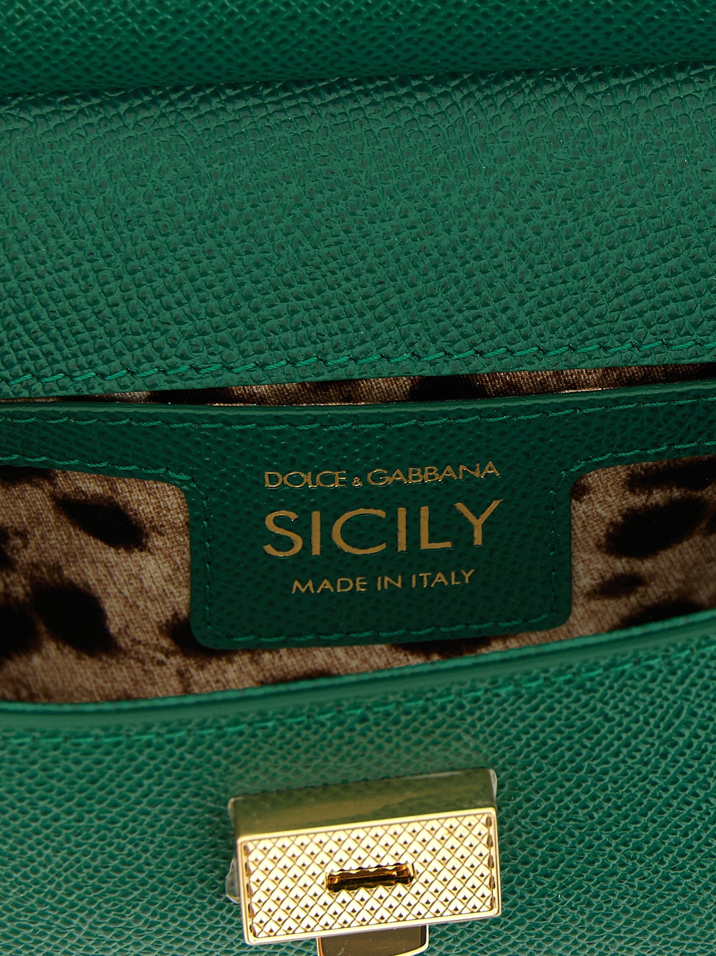 Dolce & Gabbana Bicolor 'Sicily' Mini Handbag multicolor