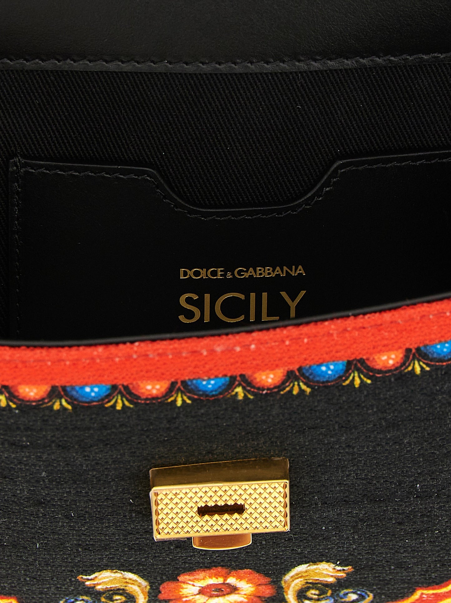 Dolce & Gabbana Multicolor 'Sicily' Handbag
