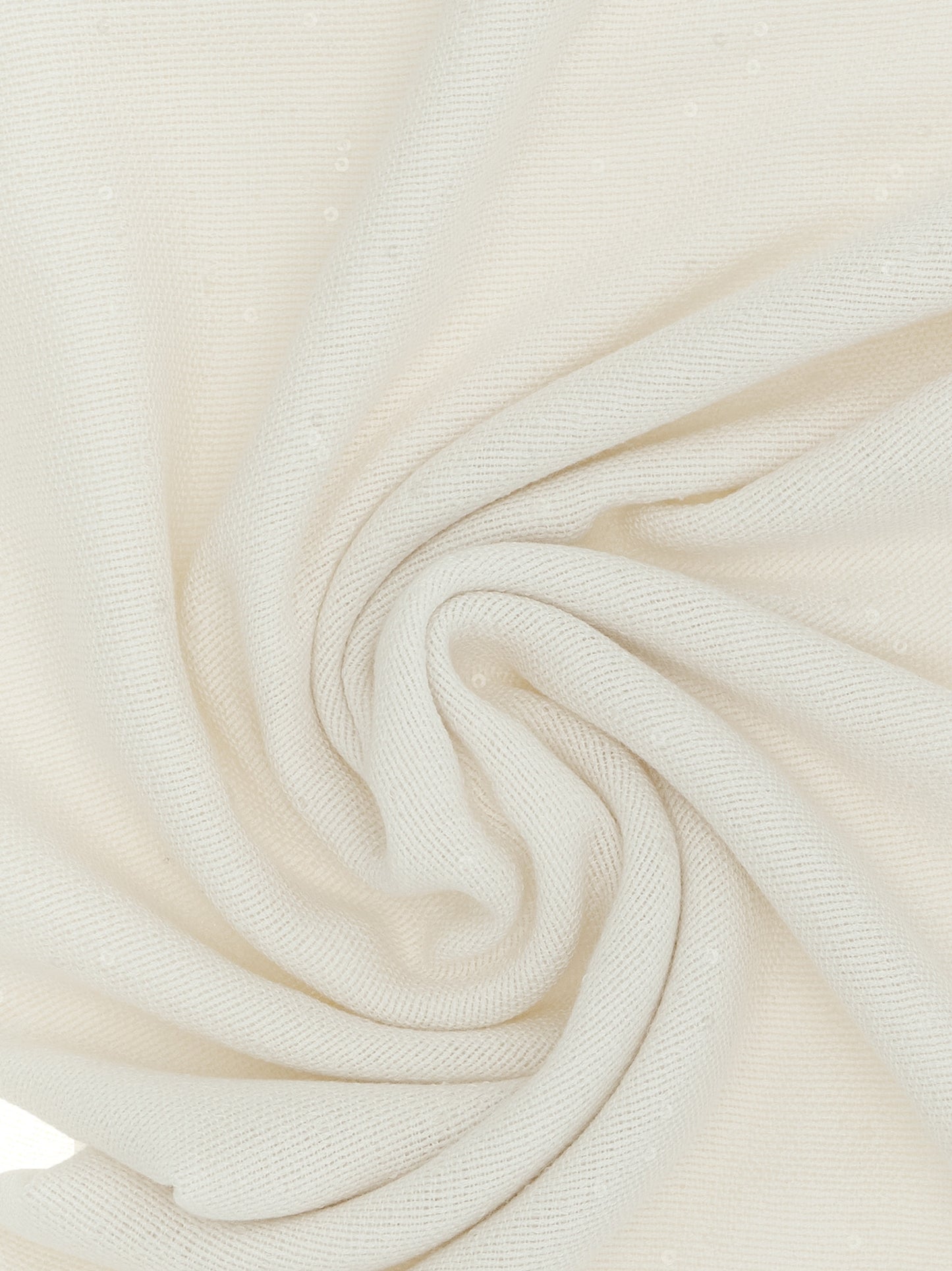 Brunello Cucinelli White 'Diamante' Scarf weiss
