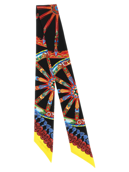 Dolce & Gabbana Multicolor 'Carretto' Foulard