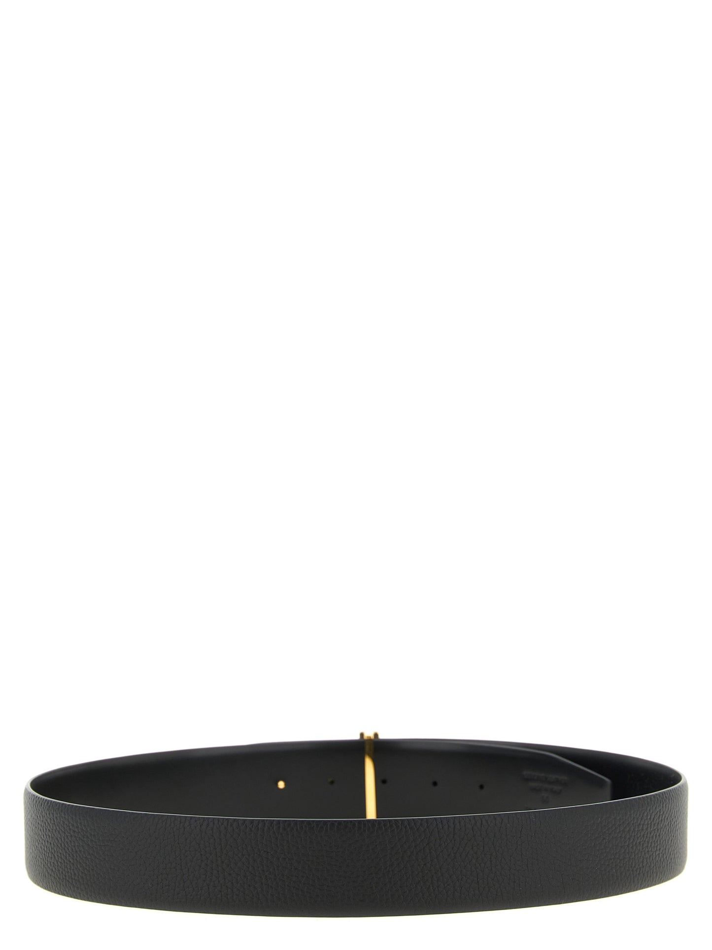 Tom Ford Black 'Icon' Belt schwarz