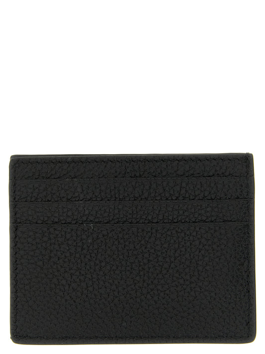 Tom Ford Black 'T Line' Card Holder schwarz