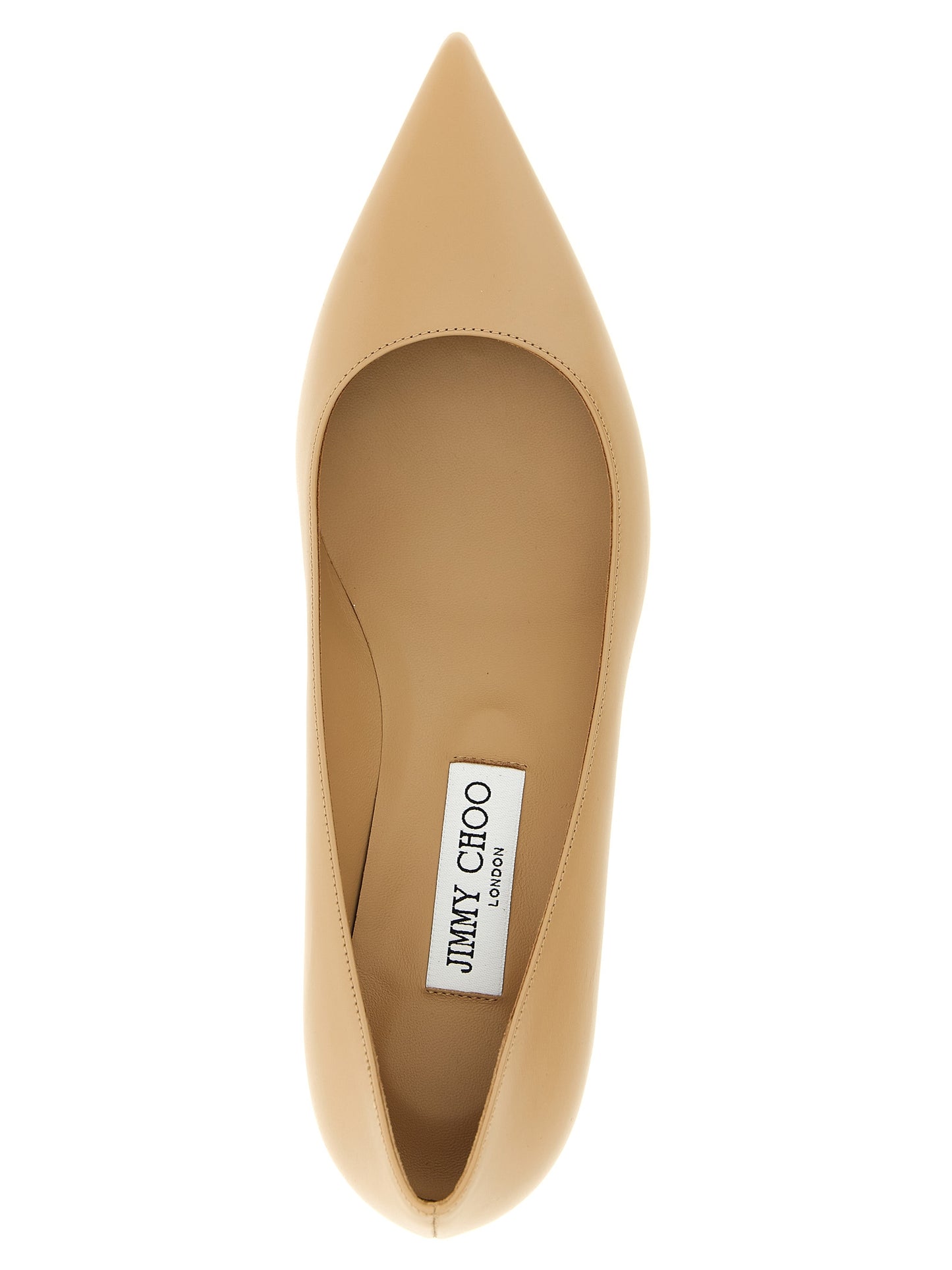Jimmy Choo Beige 'Amelia' Pumps