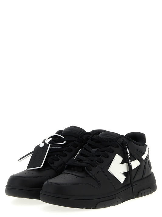 Off-White Bicolor Recycled Polyester Low Top Sneakers weiss