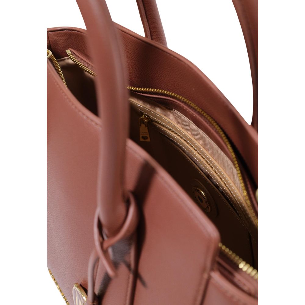Love Moschino Brown Polyethylene Handbag braun