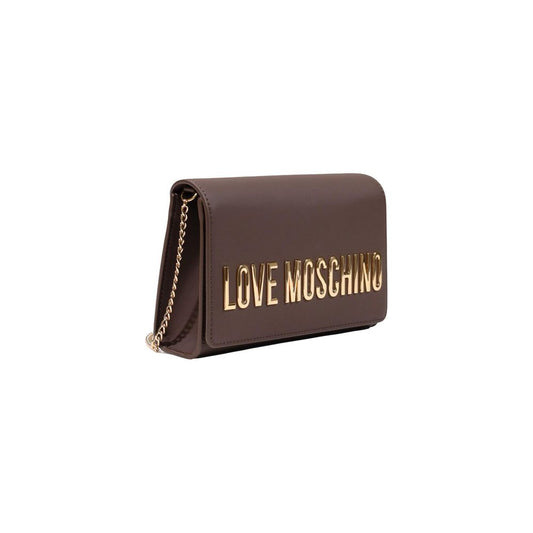 Love Moschino Brown Polyethylene Handbag braun