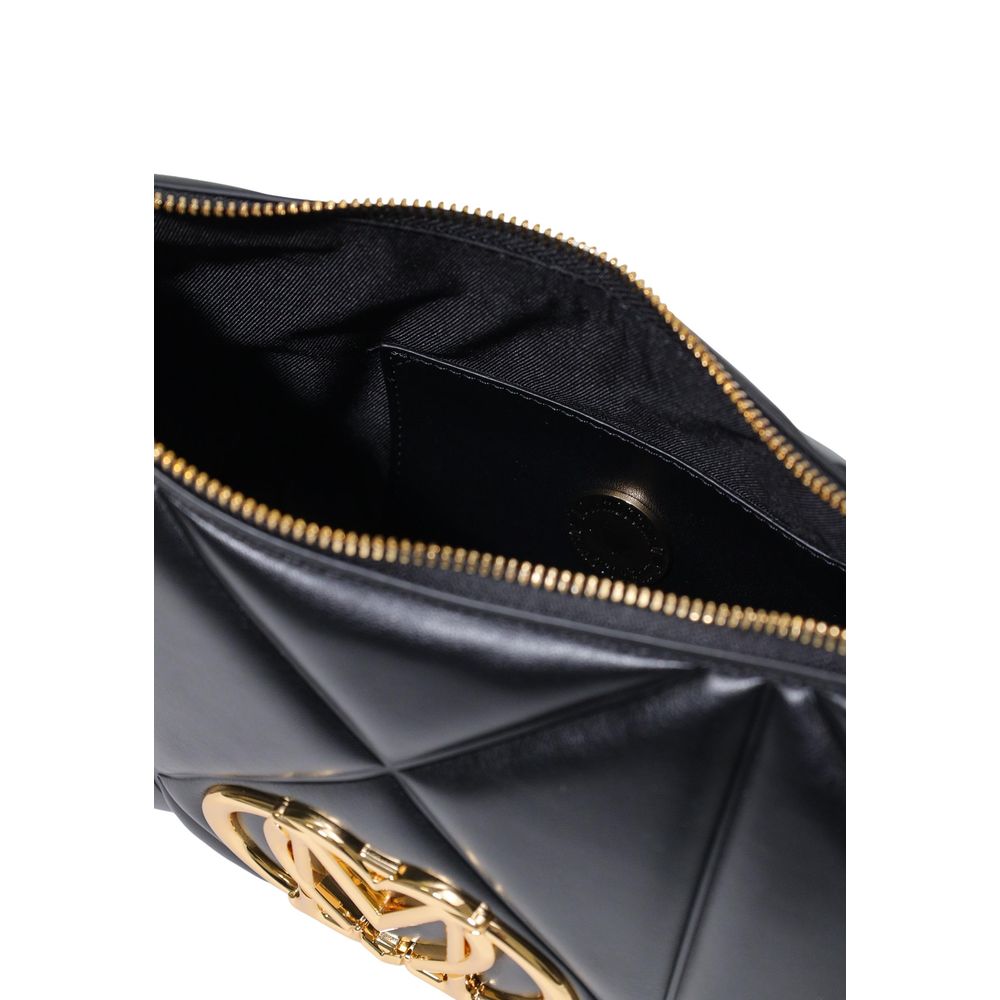 Love Moschino Black Polyethylene Handbag schwarz