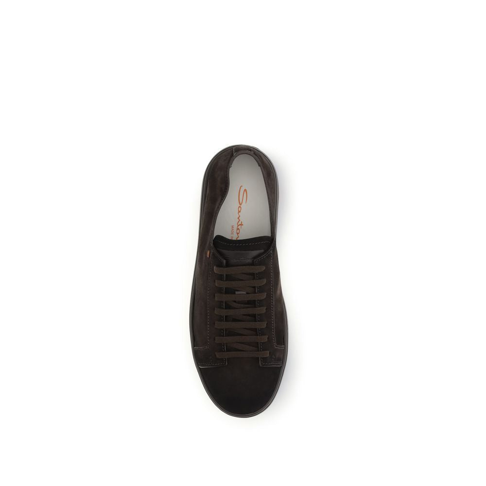 Santoni Brown 'Low Top' Sneakers braun