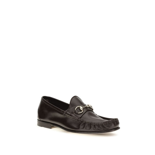 Gucci Brown 'Slip-On' Loafers braun