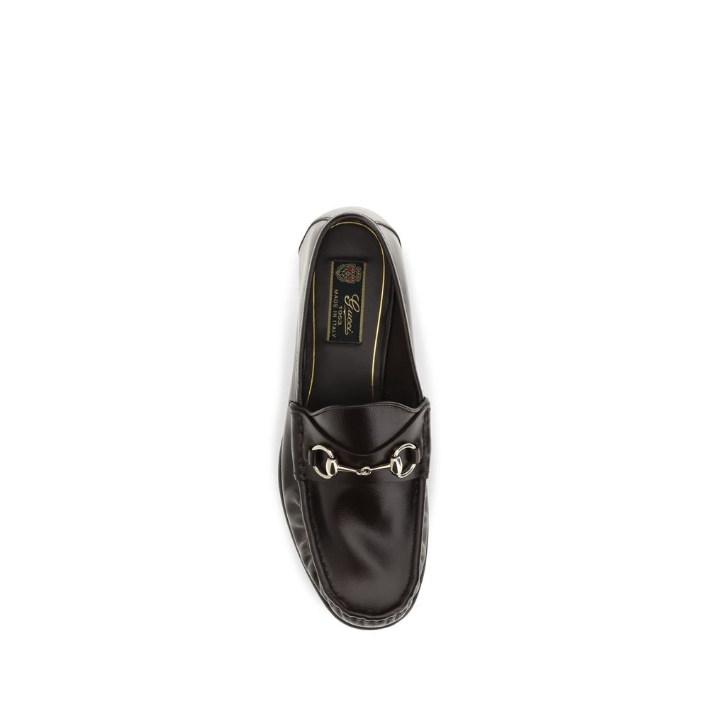 Gucci Brown 'Slip-On' Loafers braun