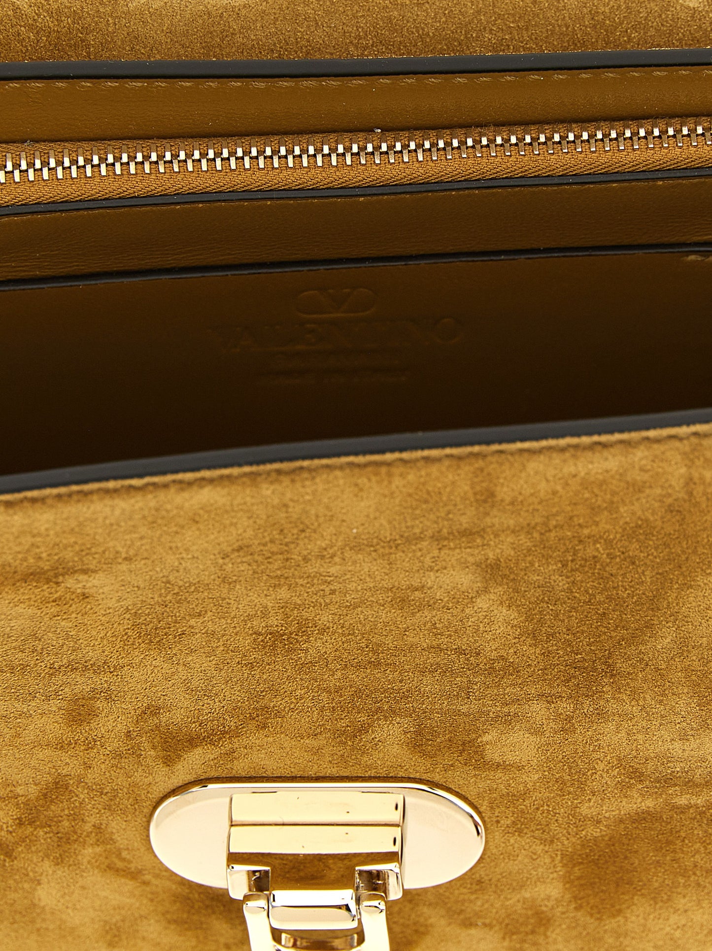 Valentino Garavani Beige 'Rockstud' Small Shoulder Bag
