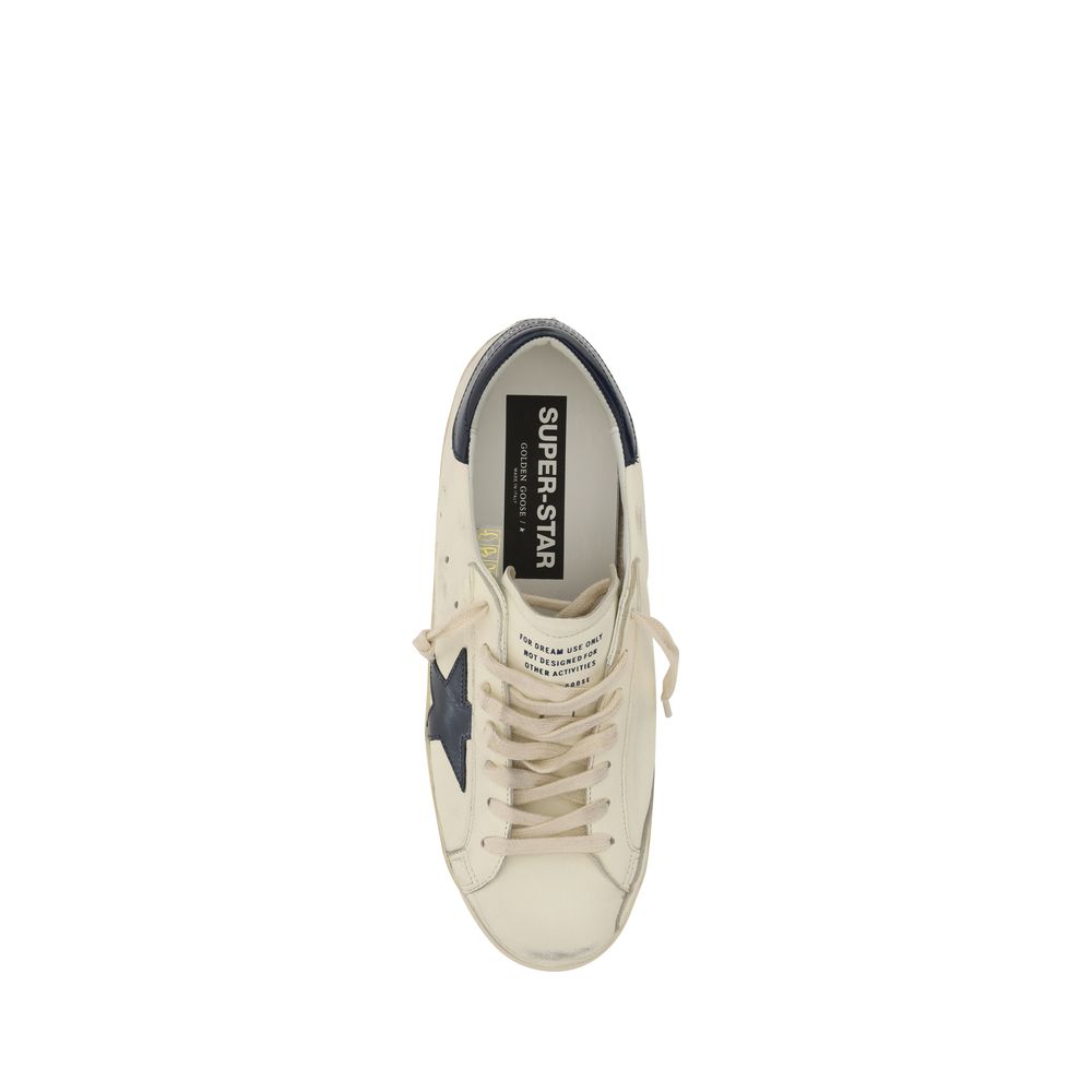 Golden Goose White Goatskin Low Top Sneakers Curated Luxury Accessories by Orvyn