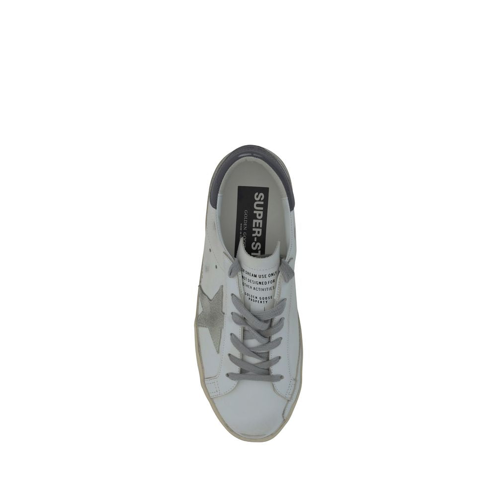 Golden Goose White 'Low Top' Sneakers Curated Luxury Accessories by Orvyn