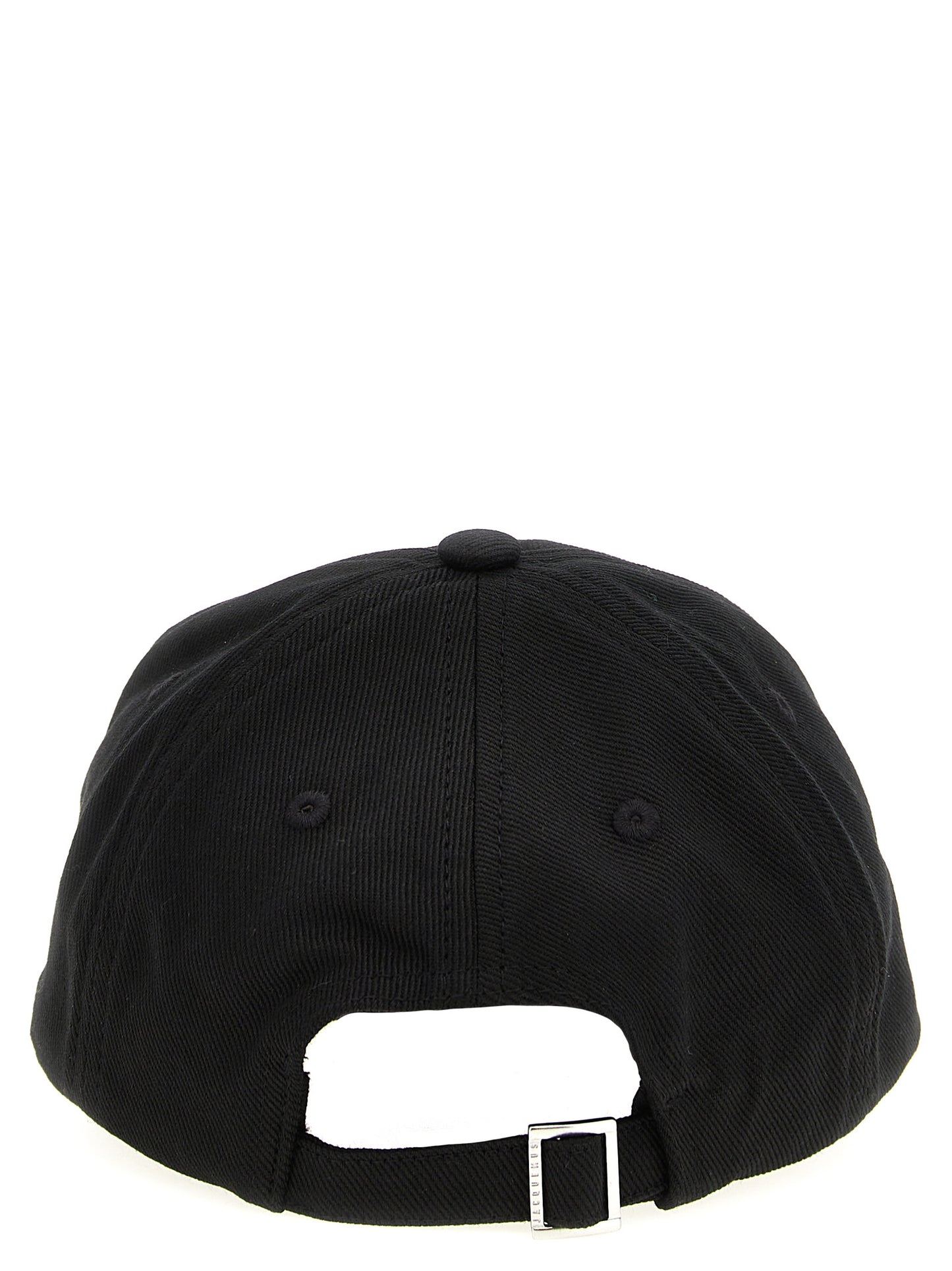 Jacquemus Black 'La Casquette Artichaut' Hat) schwarz