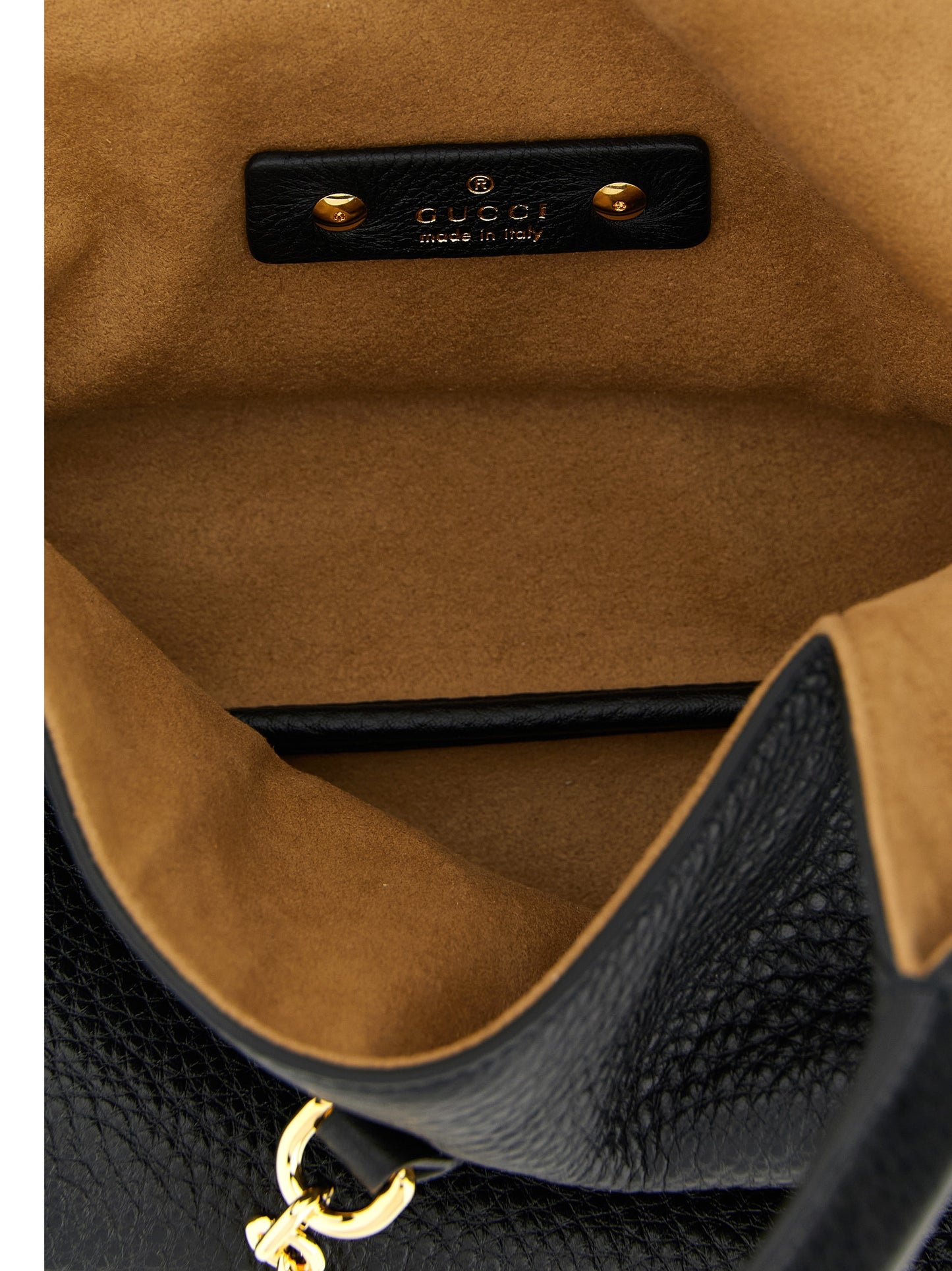 Gucci Black 'Softbit' Shoulder Bag schwarz