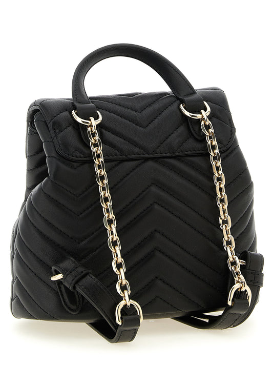 Gucci Black 'GG Marmont' Mini Backpack schwarz