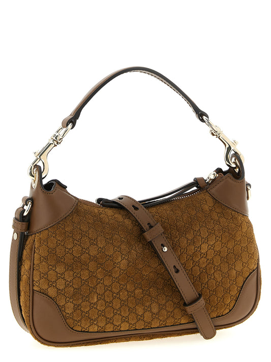 Gucci Brown B' Micro Shoulder Bag braun
