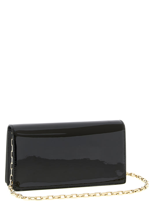 Christian Louboutin Black 'Bettina' Clutch schwarz
