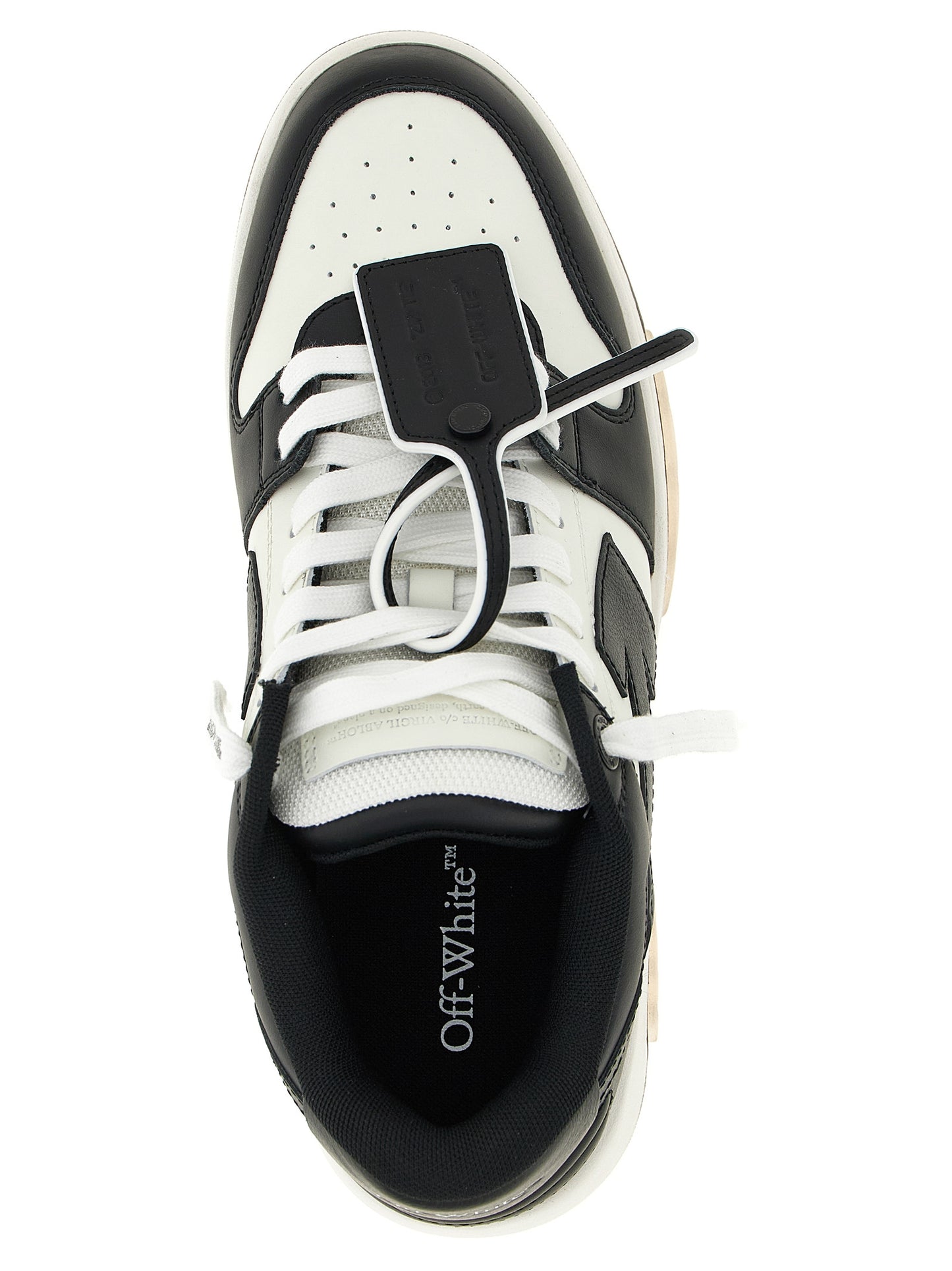 Off-White Bicolor White 'Out Of Office' Sneakers weiss