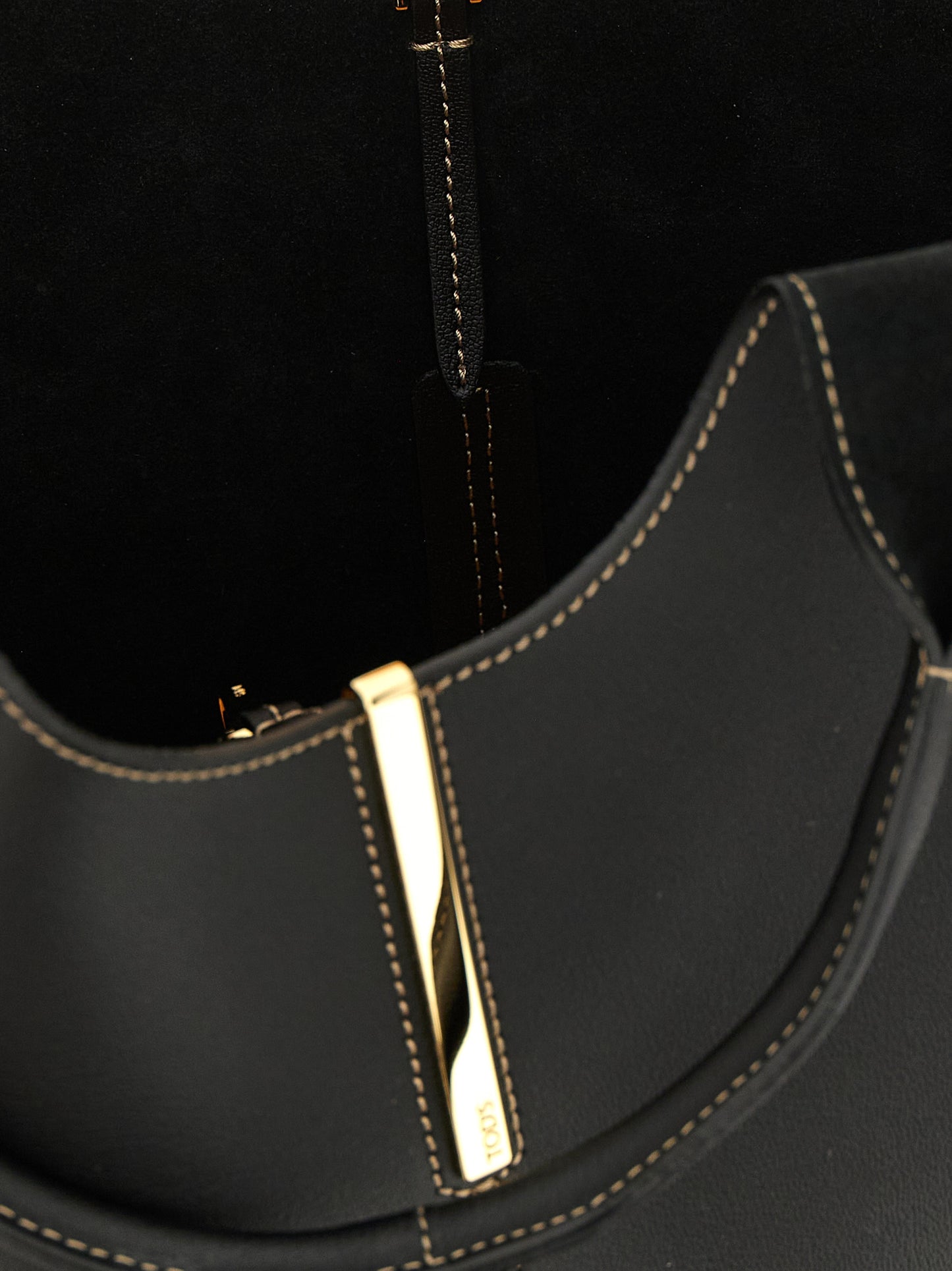 Tod's Black Small Tote Bag schwarz