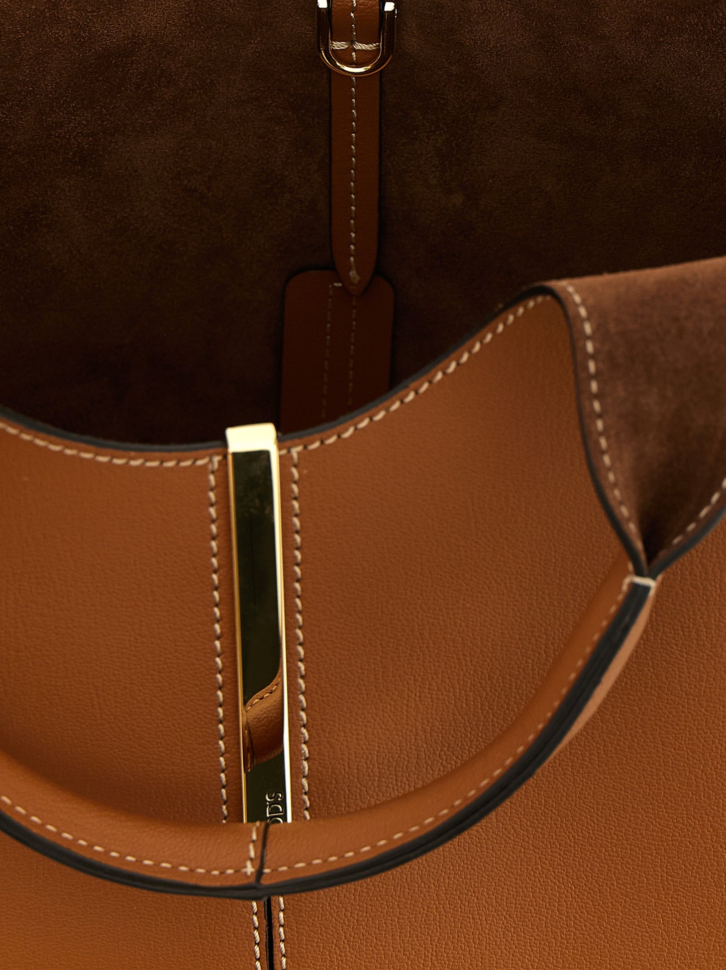 Tod's Brown Mini Tote Bag braun