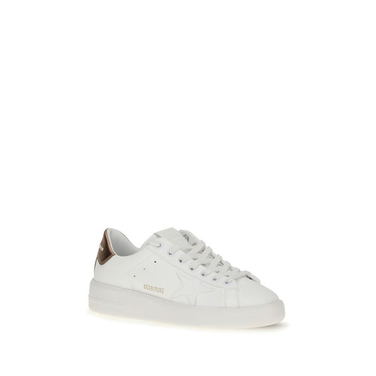 Golden Goose White 'Low Top' Sneakers weiss