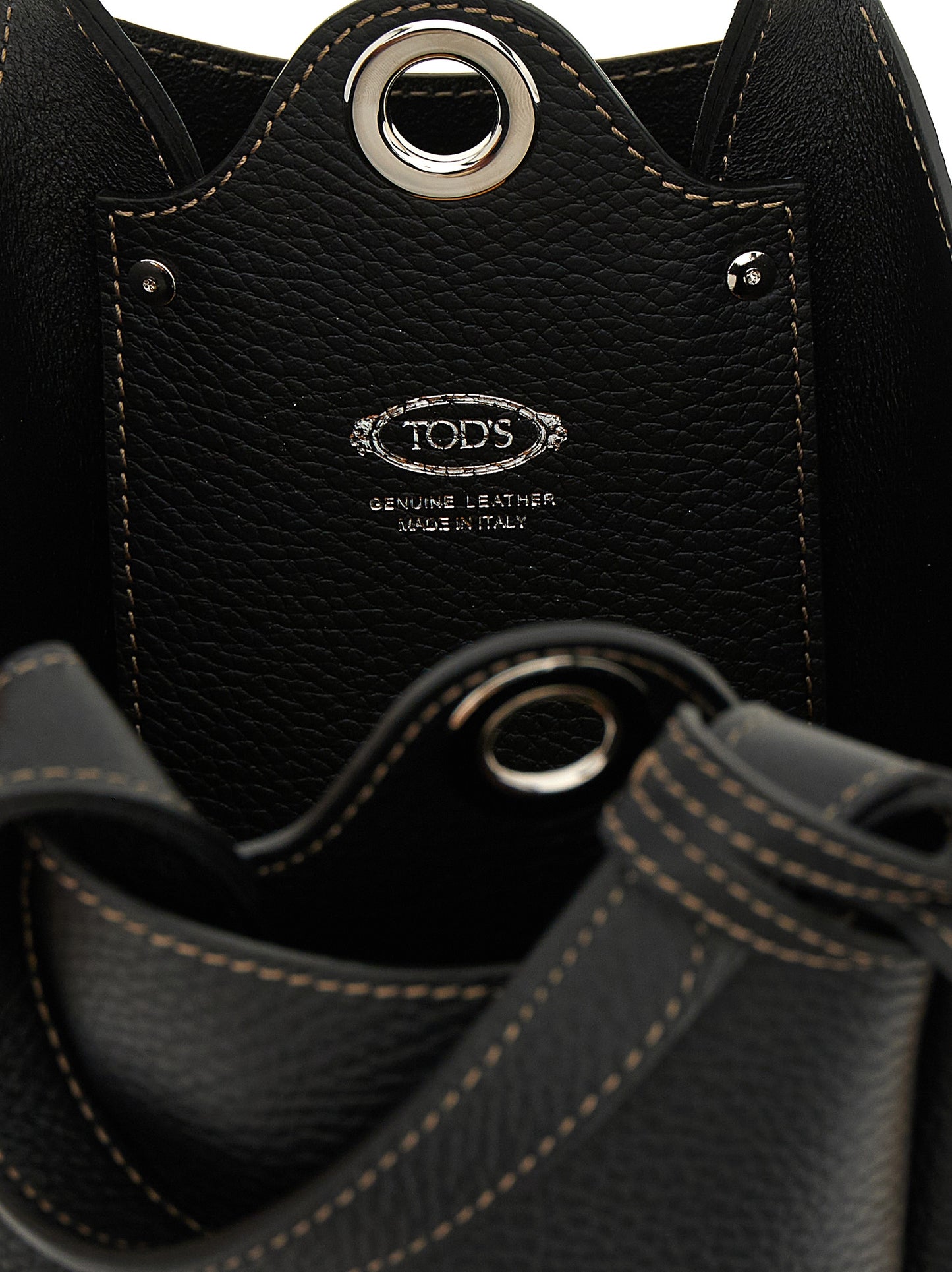 Tod's Black 'T Timeless' Mini Handbag schwarz