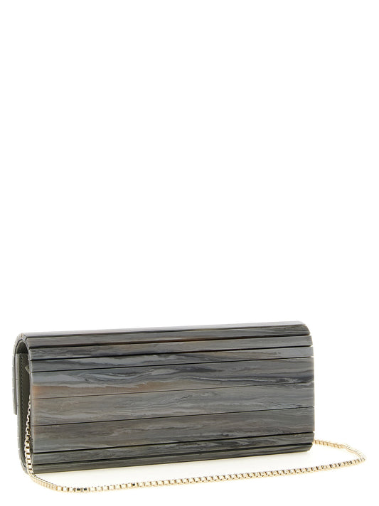 Jimmy Choo Gray 'Sweetie' Clutch grau