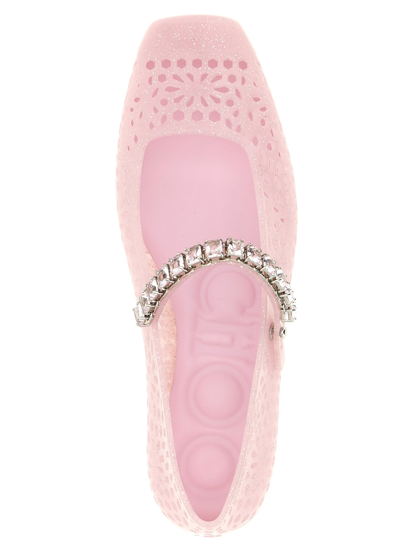 Jimmy Choo Multicolor 'The Jelly' Flats