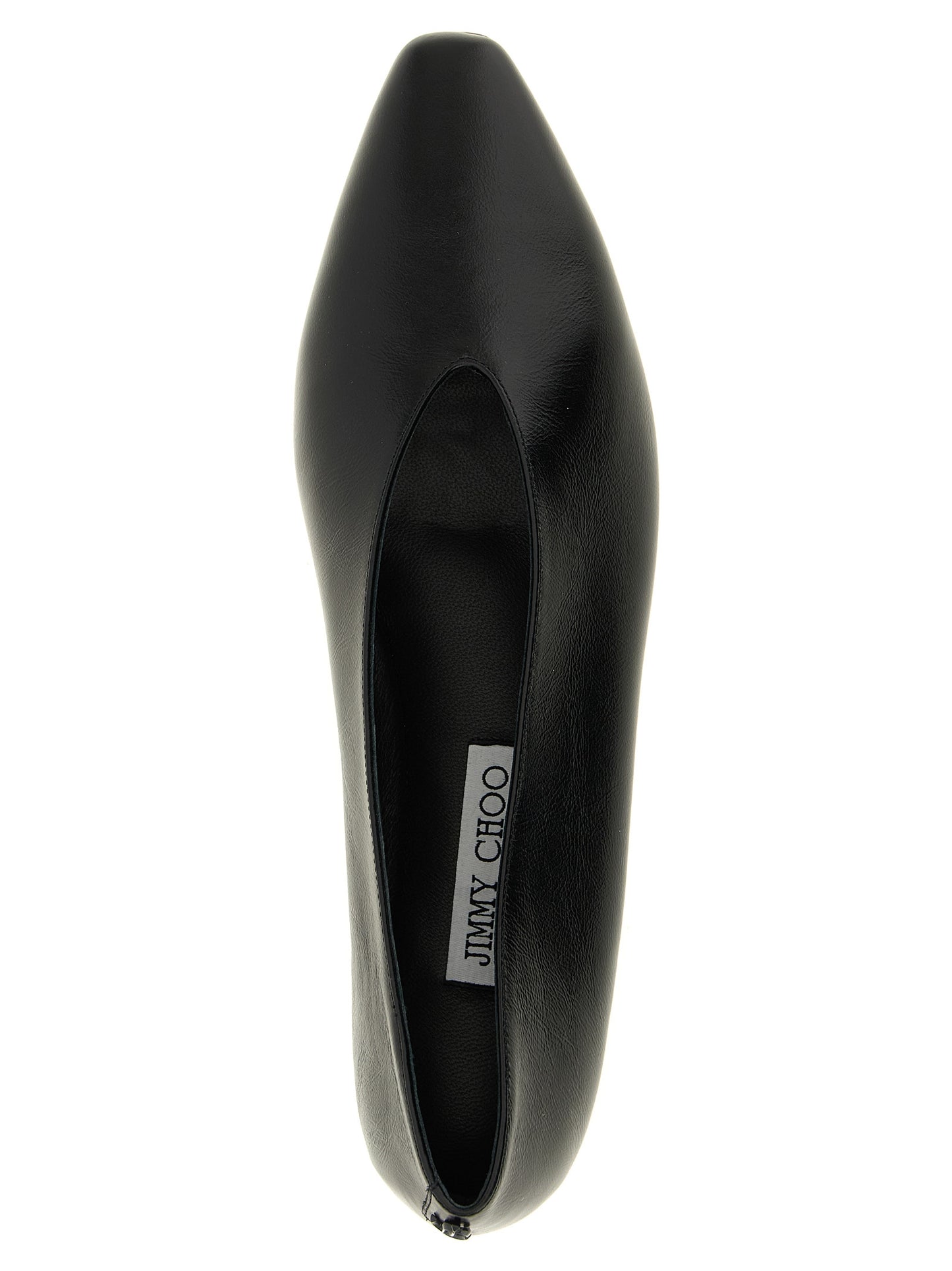 Jimmy Choo Black 'Margot' Flats schwarz