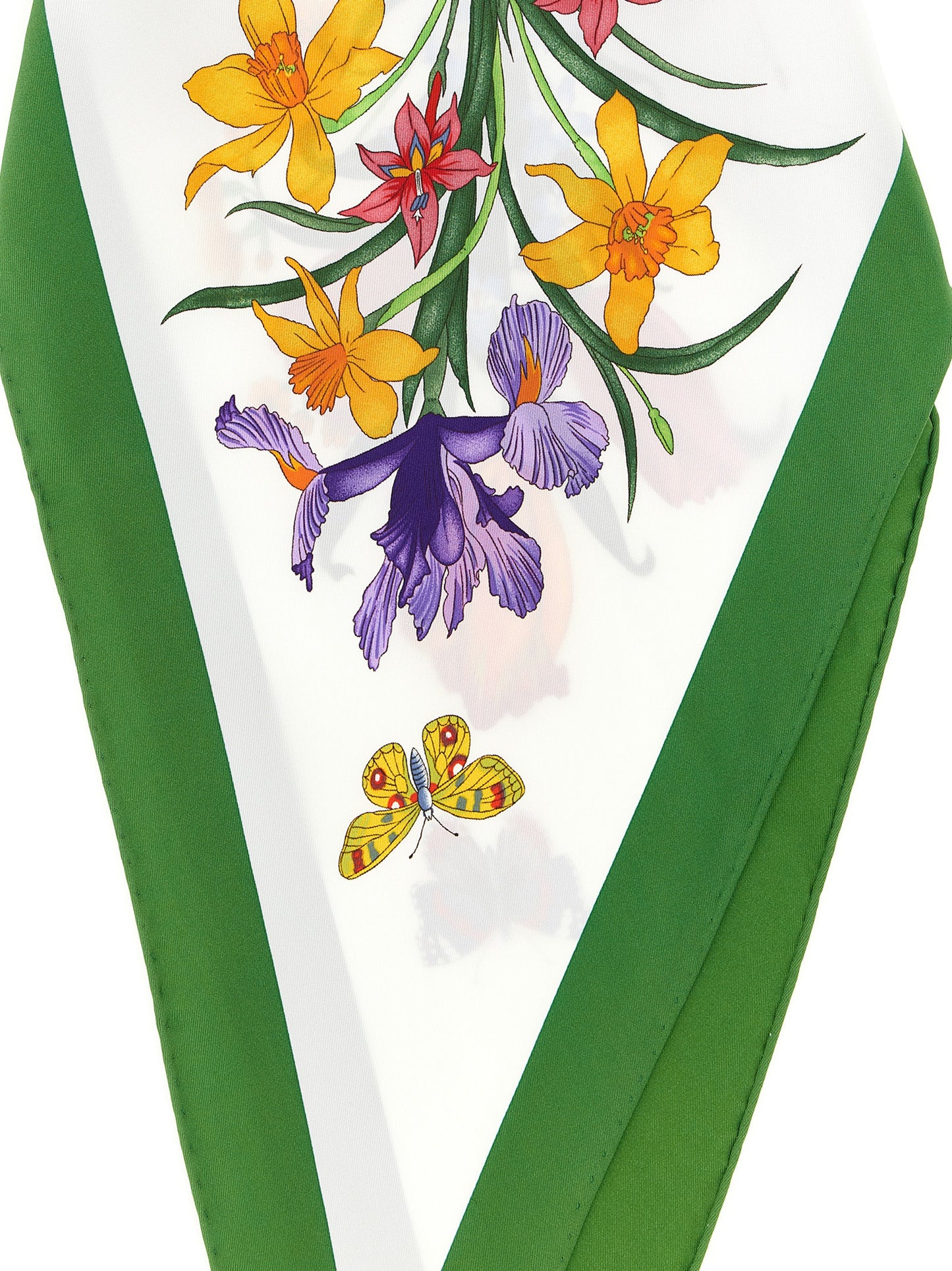 Gucci White Flora' Foulard weiss