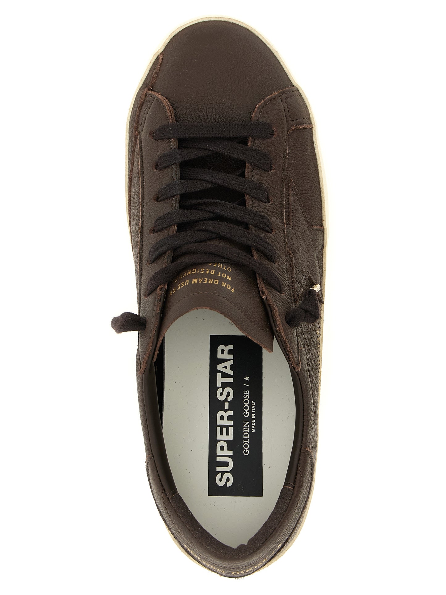 Golden Goose Brown Cowhide Low Top Sneakers braun